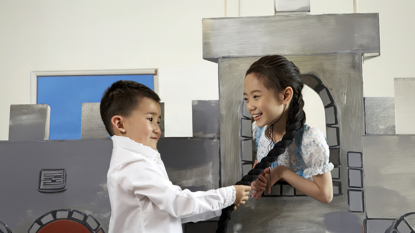 表現活動を楽しむ子どもたち